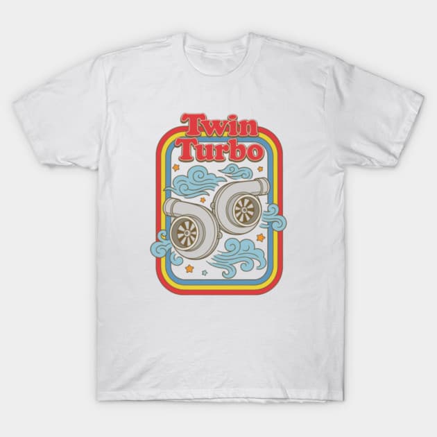Twin Turbo t-shirt design
