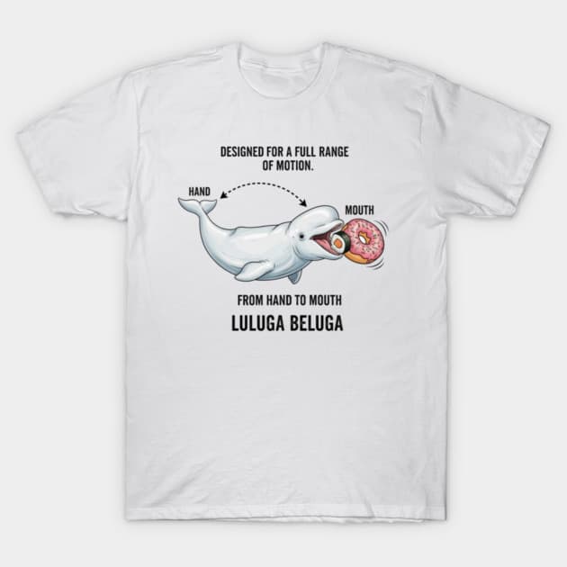 Luluga Beluga Hand To Mouth Variant t-shirt design