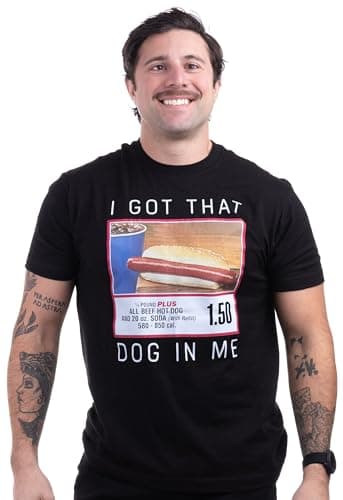 I Got That Dog In Me - Funny Embarrassing Stupid Hot Dog White Elephant For Men mockup 3