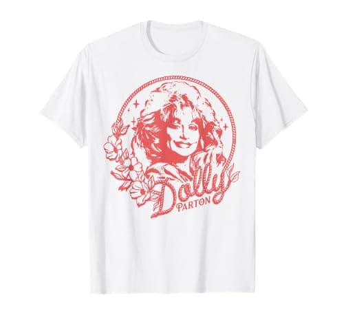 Dolly Parton Rope And Flower Framed Minimalistic Portrait mockup 2