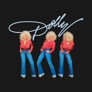 Uh Oh Dolly Funny Tee mockup 4