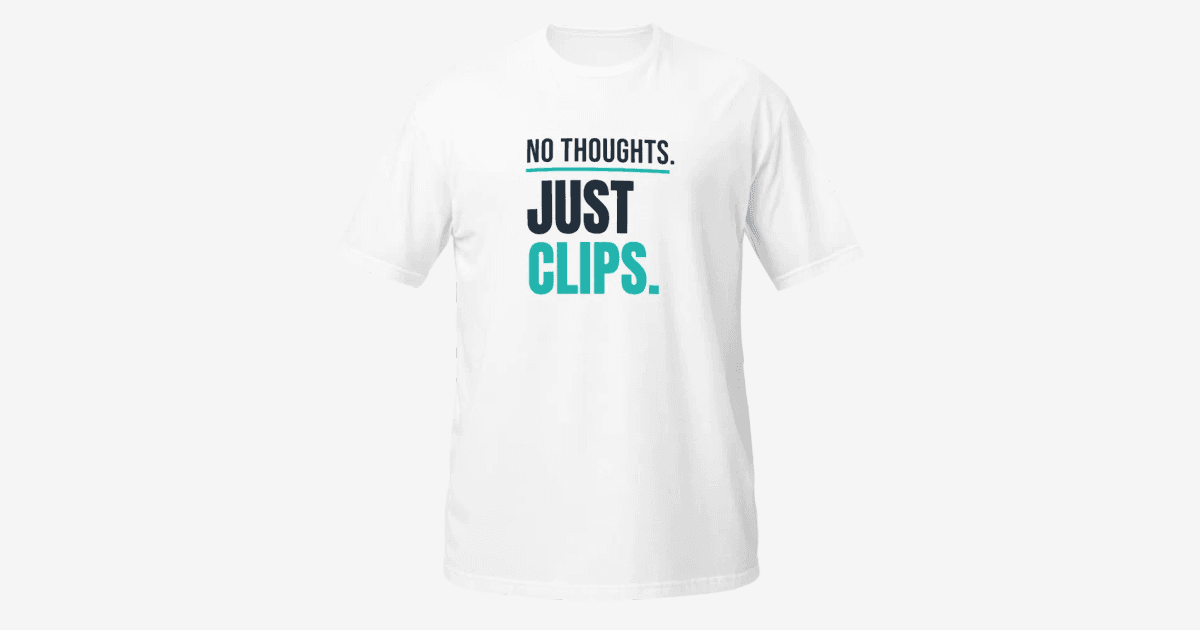 No Thoughts Just Clips mockup 3